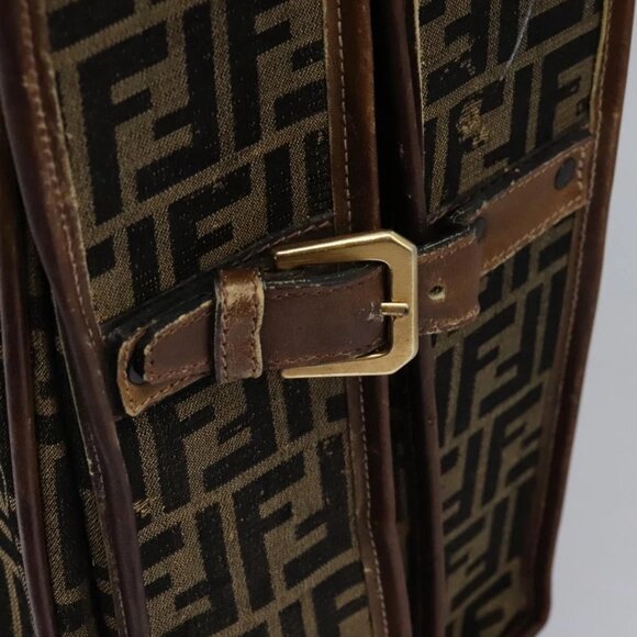 FENDI Zucca Canvas Garment Cover Brown Auth fm4432 - Picture 12 of 16